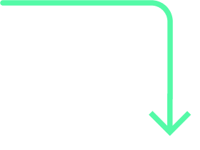 Flecha verde apuntando hacia abajo